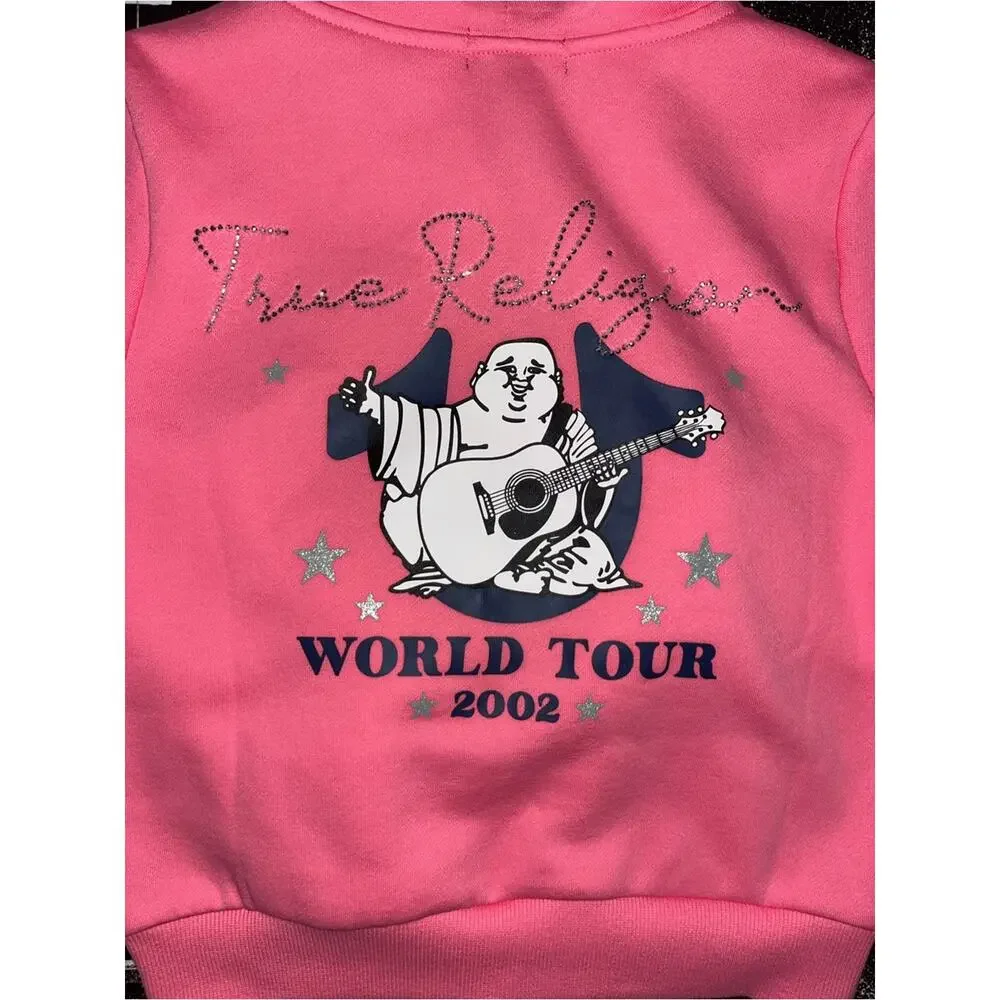 NWOT True Religion Zip Hoodie